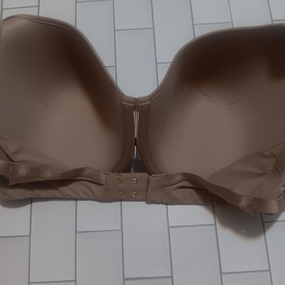 THIRDLOVE 24/7 Memory Foam Full Coverage Sz36F Tan Underwire Bra - Picture 7 of 15